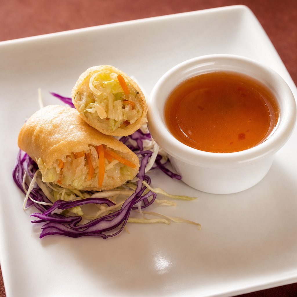 Single Fried Veggie Roll.