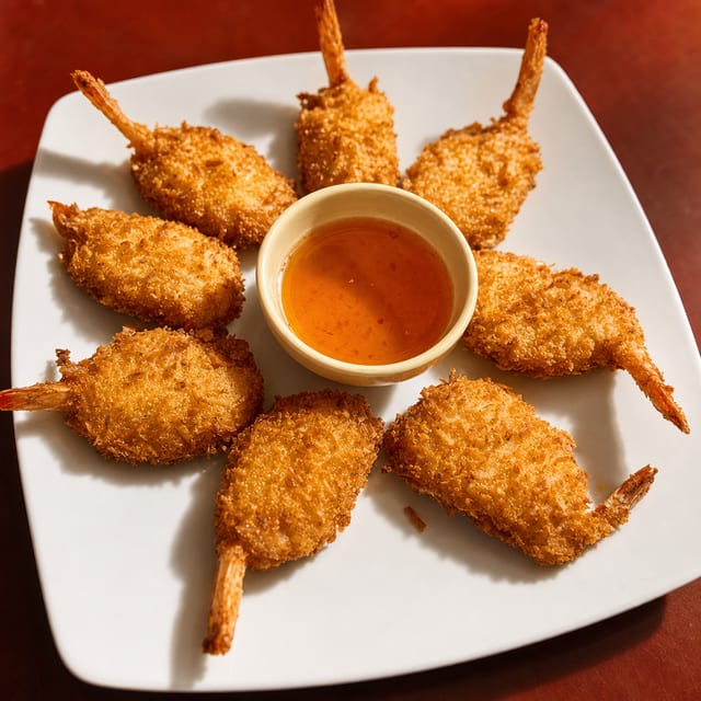 Coconut Butter Shrimp.