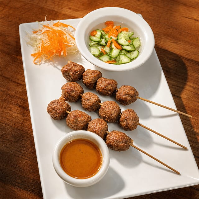 Fried Meatballs.