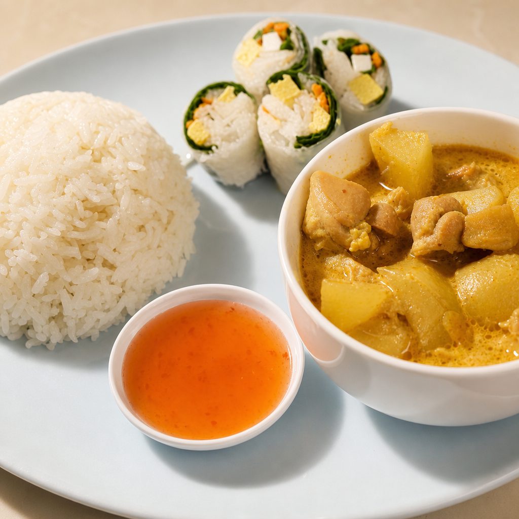 Lunch B - Gaeng Karie "Yellow Curry".